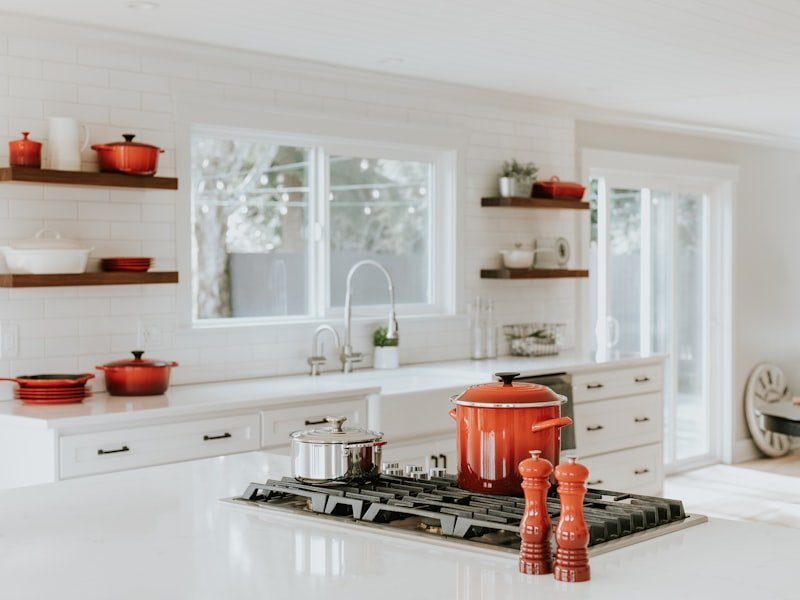 Bright Vancouver kitchen with white quartz countertops